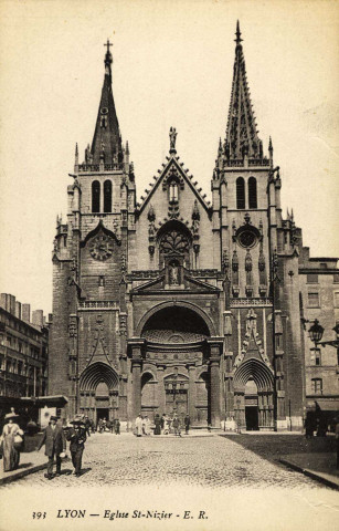 Lyon. Eglise Saint-Nizier.