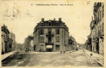 Villefranche-sur-Saône. Rue de Tarare.