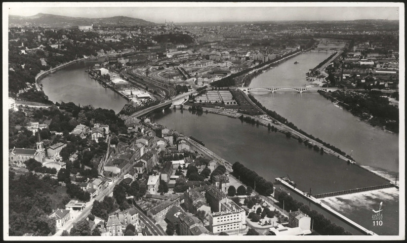 La confluence à Lyon.