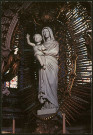 Lyon. Fourvière, la Vierge du Maître-Autel.