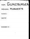 GUNZBURGER Marguerite