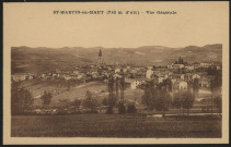Saint-Martin-en-Haut. Vue générale.