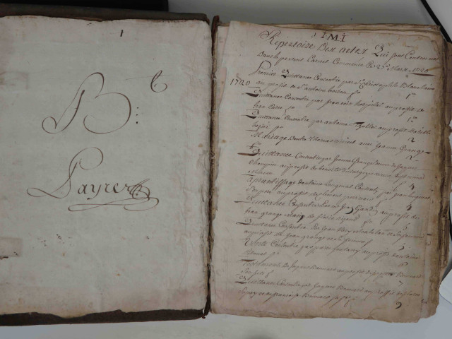 27 mars 1720-28 octobre 1722