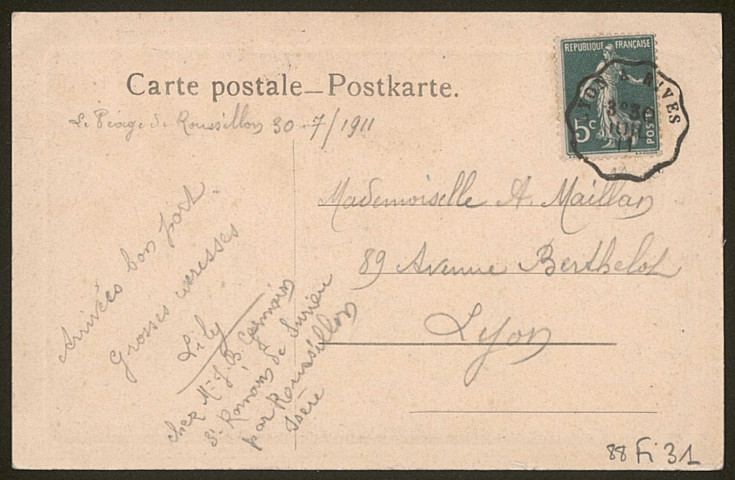 "La présentation du poisson".