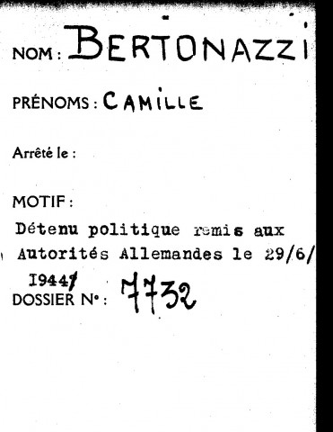 BERTONAZZI Camille