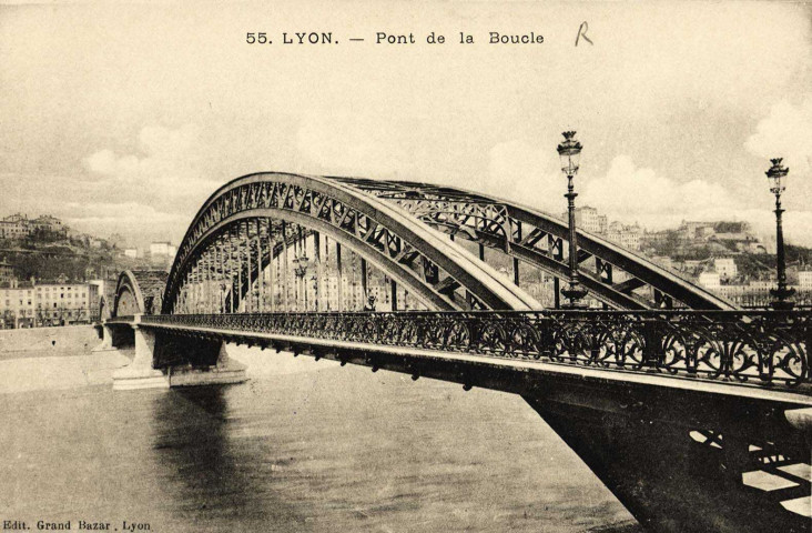 Lyon. Pont de la Boucle.