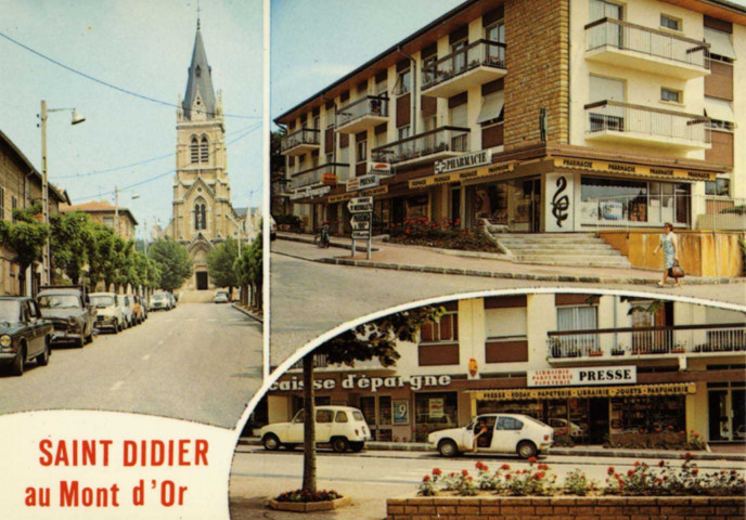 Saint-Didier-au-Mont-d'Or. Vues multiples en mosaïque.