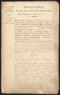 Saint-Genis-Laval, 26 mars 1822.