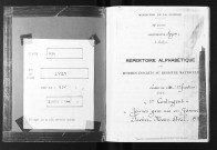 Subdivision de Lyon : 1er contingent (janvier-avril 1914 A-Z) et 2e contingent (mai-décembre 1914 A-Z)