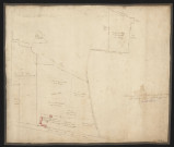 Plan d'une partie du domaine de défunt Simon Gaivallet (août 1828).