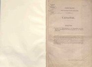 État de sections et matrice des propriétés foncières.