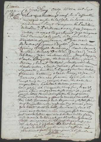 Etats généraux de 1789: cahiers de doléances du Beaujolais.
