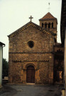 Salles-Arbuissonnas. Eglise romane Saint-Martin de Salles.