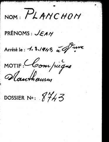 PLANCHON Jean