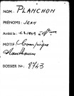PLANCHON Jean