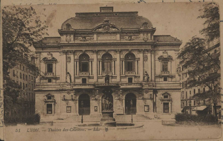 Lyon. Théâtre des Célestins.