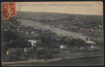 Panorama de Couzon et Rochetaillée, prise de Saint-Romain.