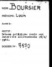 BOURSIER Louis