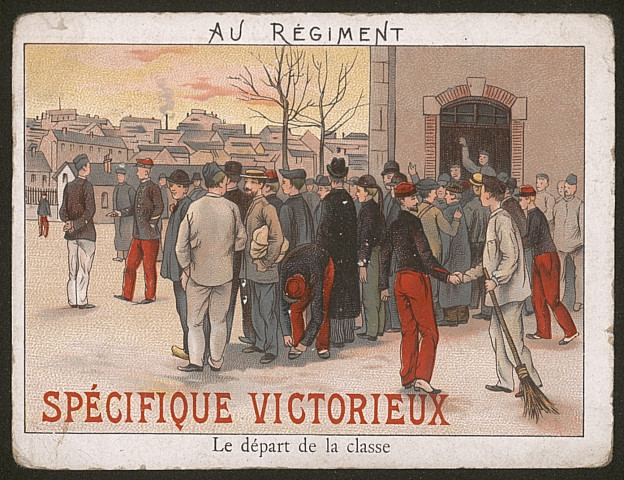 Le départ de la classe.