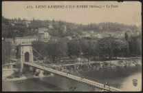 Saint-Rambert-l'Ile-Barbe. Le pont.