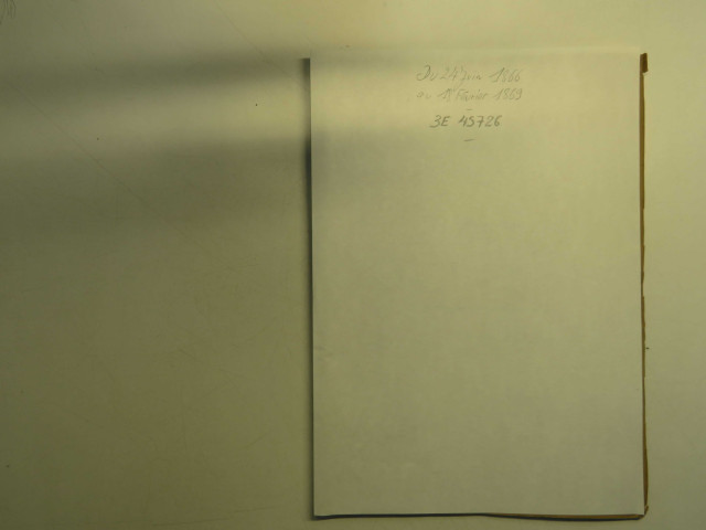 24 juin 1866-1er février 1869