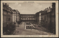Lyon. Avenue Jules Ferry. Gare des Brotteaux.