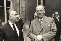 De gauche à droite : Roger RICARD, Armand HAOUR.