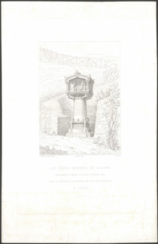 Les quinze mystères du Rosaire.