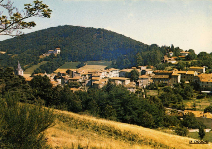 Yzeron. Vue générale.