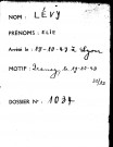 LEVY Elie