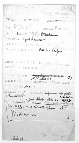 PICOT Maurice