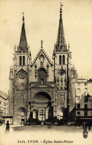 Lyon. Eglise Saint-Nizier.