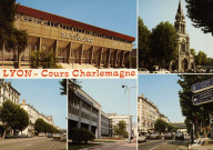 Lyon. Cours Charlemagne. Vues multiples en mosaïque.