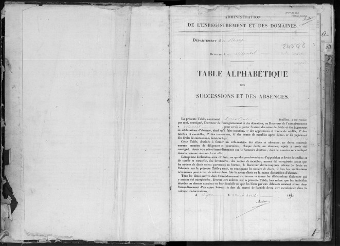 Avril 1852-septembre 1860 (volume 4).