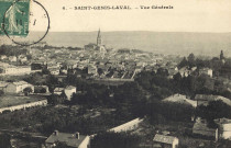 Saint-Genis-Laval. Vue générale.
