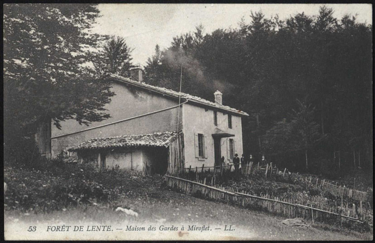 Maison des gardes à Miroflet.