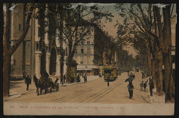 L'avenue de la Victoire.
