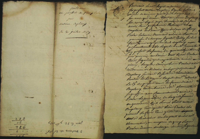 Juillet-décembre 1769