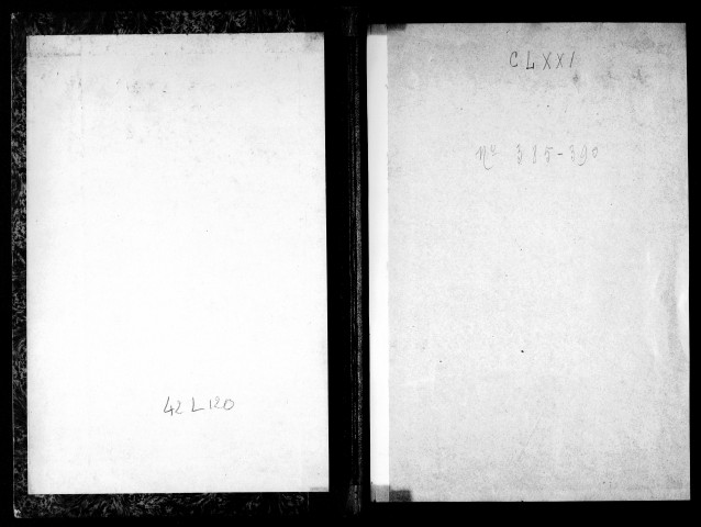 Dossiers n° 385-390.
