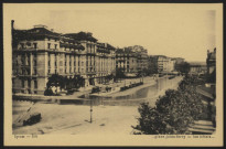 Lyon. Place Jules Ferry, les hôtels.