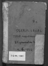 23 germinal an VII-1er juin 1806 (volume 2). Renvoie à 3Q44/1037-1038.