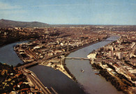 Lyon. Confluent du Rhône et de la Saône.