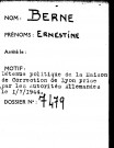 BERNE Ernestine