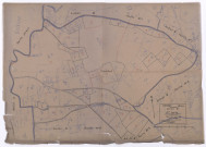 Section B 4e feuille (partie de l'ancienne 1ère feuille). Plan révisé pour 1932.