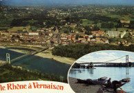 Vernaison. Le Rhône à Vernaison.