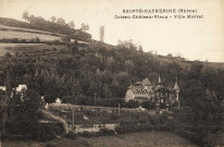 Sainte-Catherine. Coteau château-Vieux. Villa Marrel.
