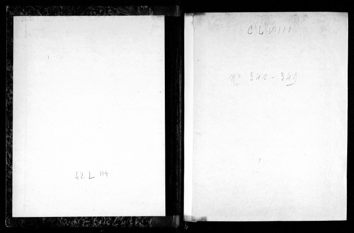 Dossiers n° 340-349.