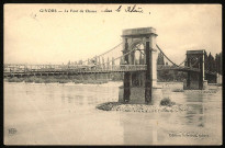 Givors. Pont de Chasse sur le Rhône.
