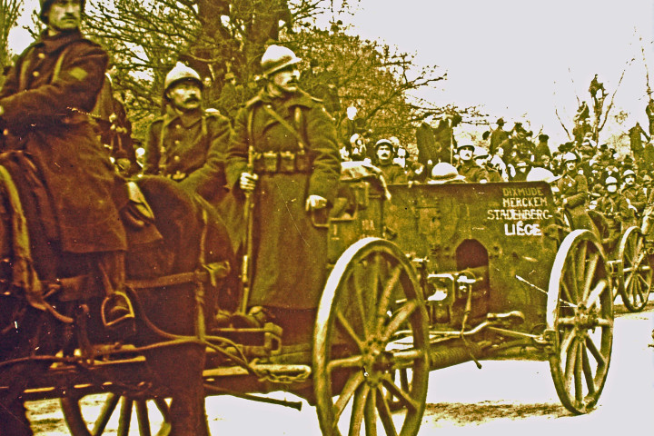 Bruxelles, enterrement de Miss Cavell.