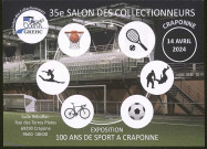 Craponne. 35e salon des collectionneurs (14 avril 2024).